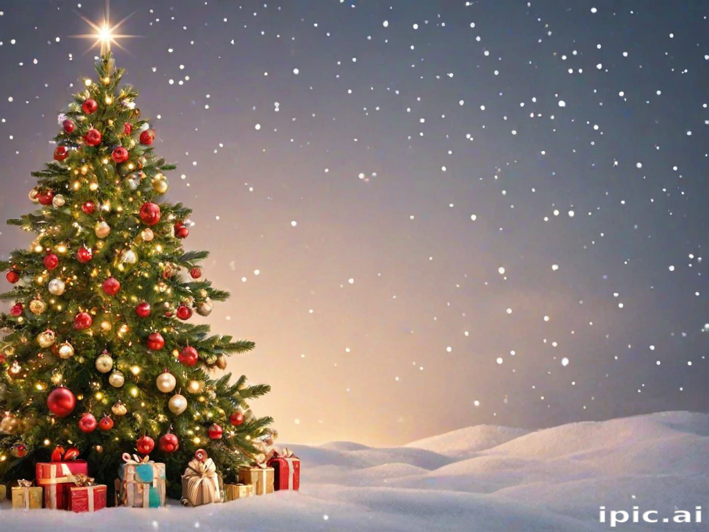 pretty christmas background