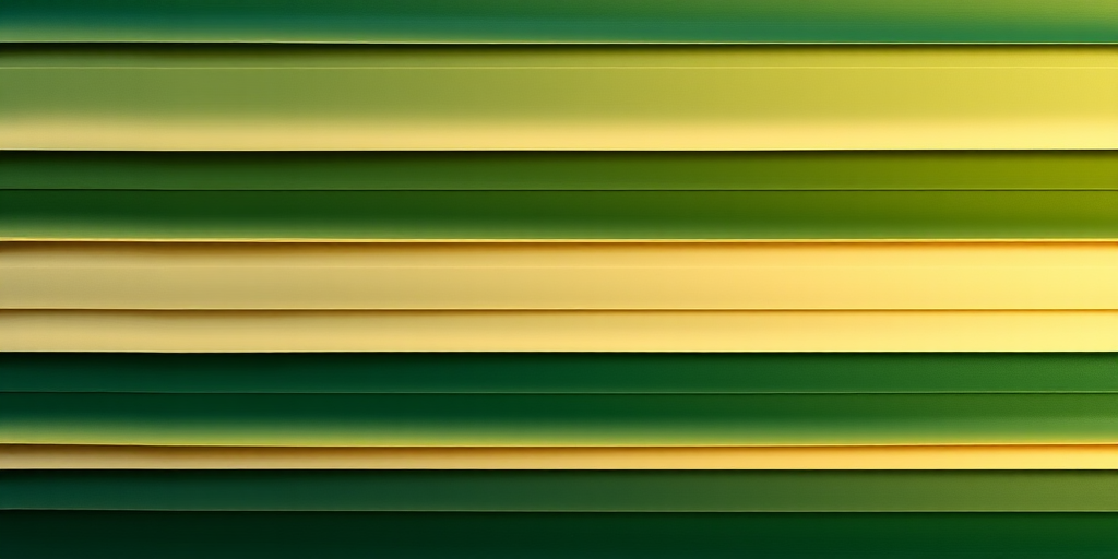 Generate an abstract image of horizontal stripes in varying shades of green and beige with smooth gradients, using a DSLR camera with a 50mm f/1.8 lens, f-stop at f/8, ISO 100, and a shutter speed of 1/125 sec, with a shallow depth of field to enhance color richness and sharpness.