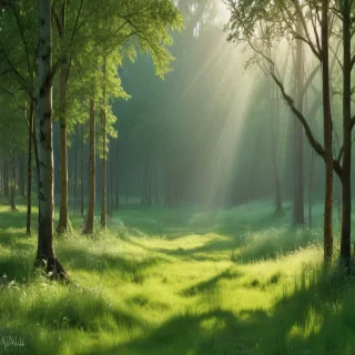 background white and green
