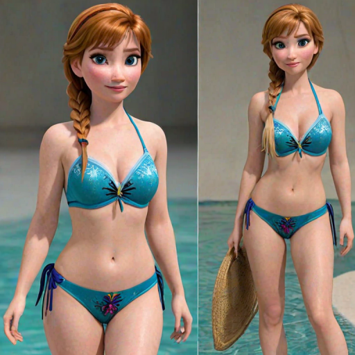 frozen anna bikini