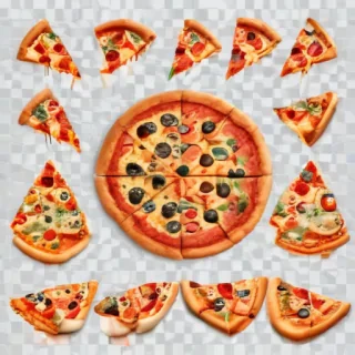 pizza clipart transparent background