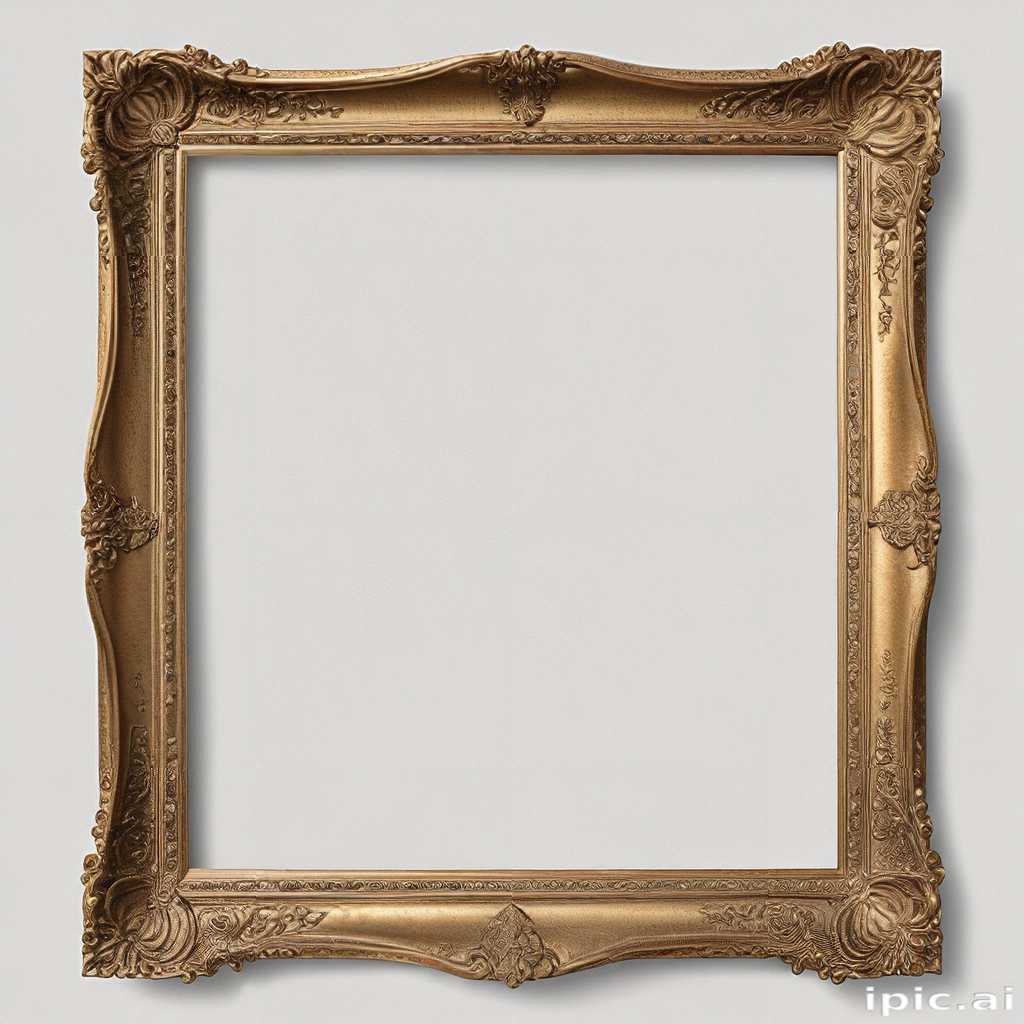 Ordinary Photo Frame Ornate Vintage Picture Frame Ready for Your Favorite Artwork or Photo