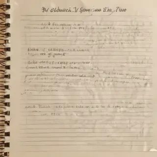 notebook paper image