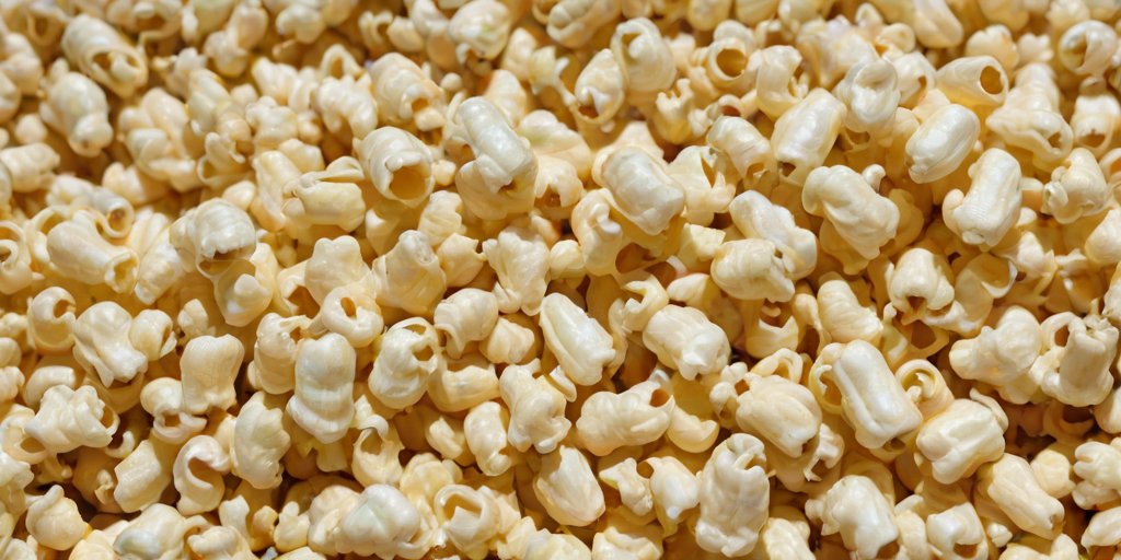 transparent popcorn