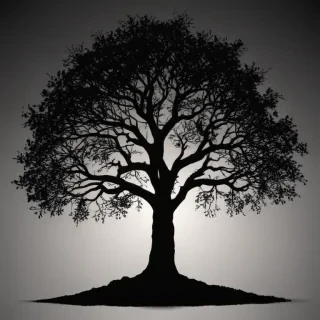 tree png silhouette
