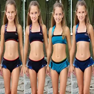school girls bikini