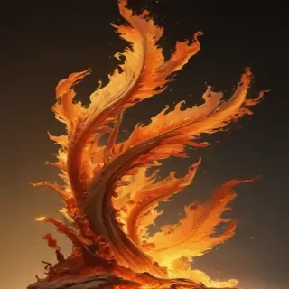 fire clear background