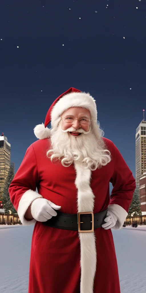 santa iphone wallpaper