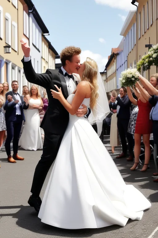 just married
