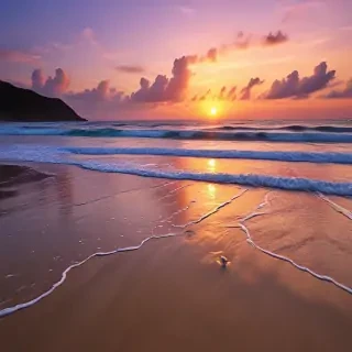 sunset wallpaper beach