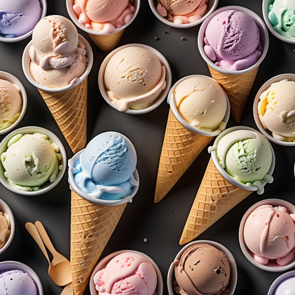 weird flavors of ice cream
