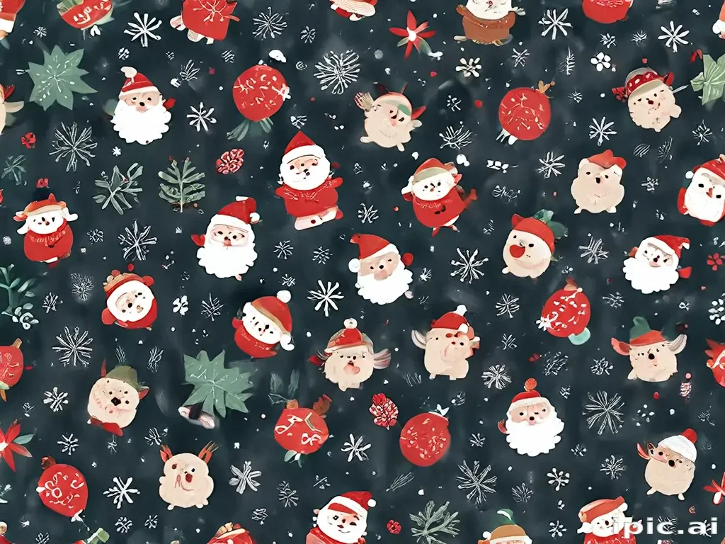 cute christmas background