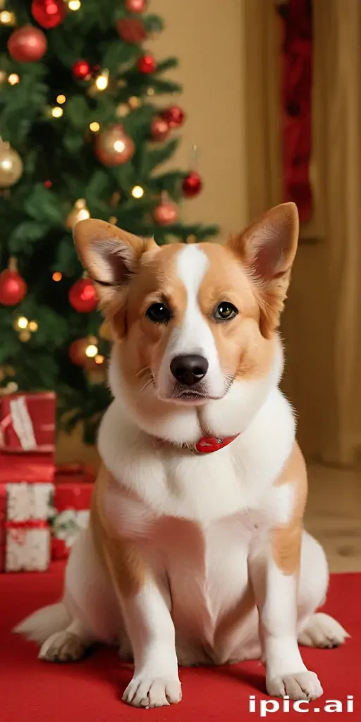 christmas dog backgrounds