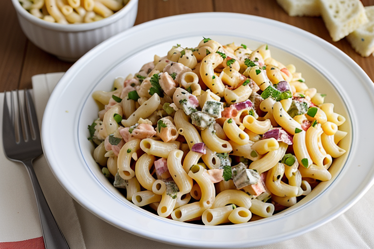 what to serve with macaroni salad