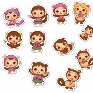 cute png stickers