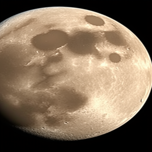 Create a detailed moon image with realistic crater textures and lighting, using a DSLR camera, 50mm lens, f/8 aperture, ISO 200, and a tripod for stability at night to capture intricate details and enhance image quality.