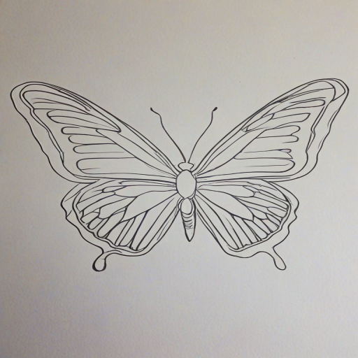 butterfly outline