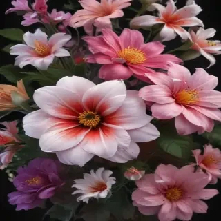 aesthetic flowers png