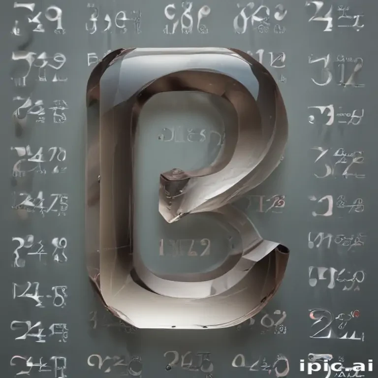 transparent numbers