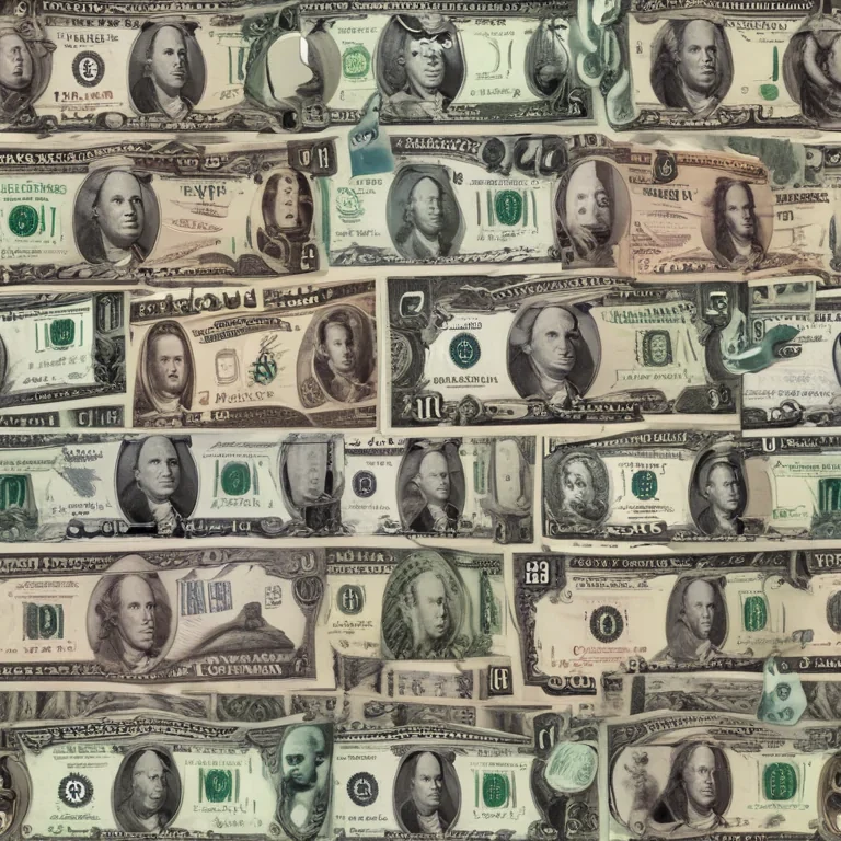 money with transparent background
