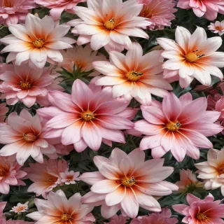 flowers clear background