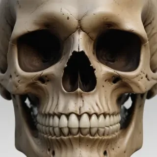 skull face png