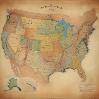 map of the us states