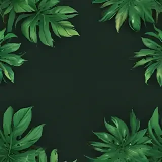 green aesthetic background