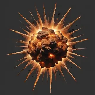 explosion transparent background
