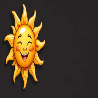 cartoon sun png