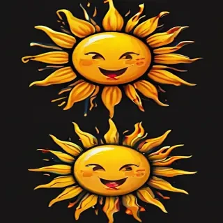 sun cartoon png