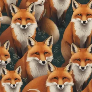 background fox