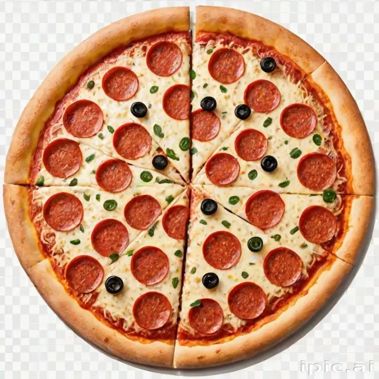 transparent pizza clipart