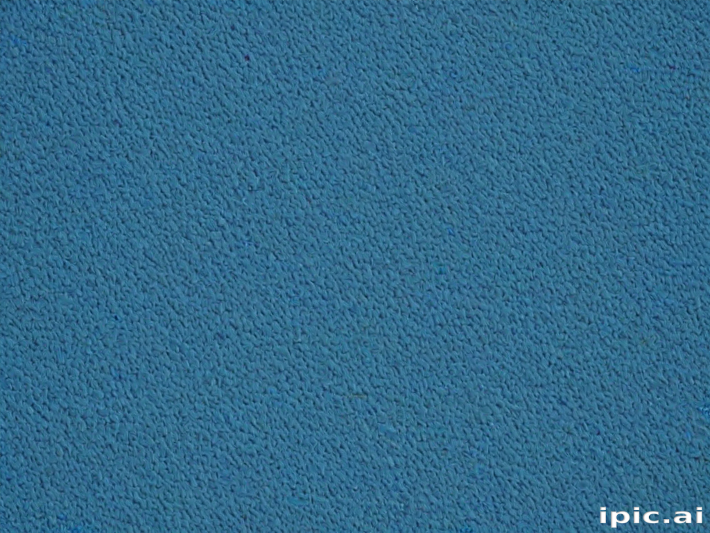 Blue Texture Section A Close-Up View of a Textured Blue Surface with Subtle Patterns.