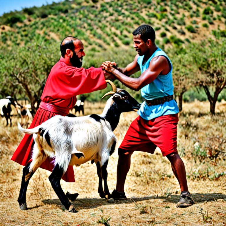 Goat red sale dress