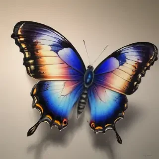 drawing of a butterfly