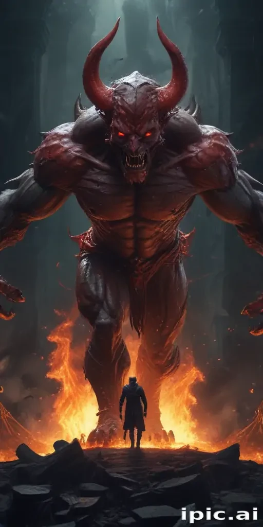 wallpaper of the devil