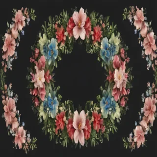 flower circle png