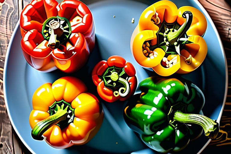 what to serve with stuffed peppers