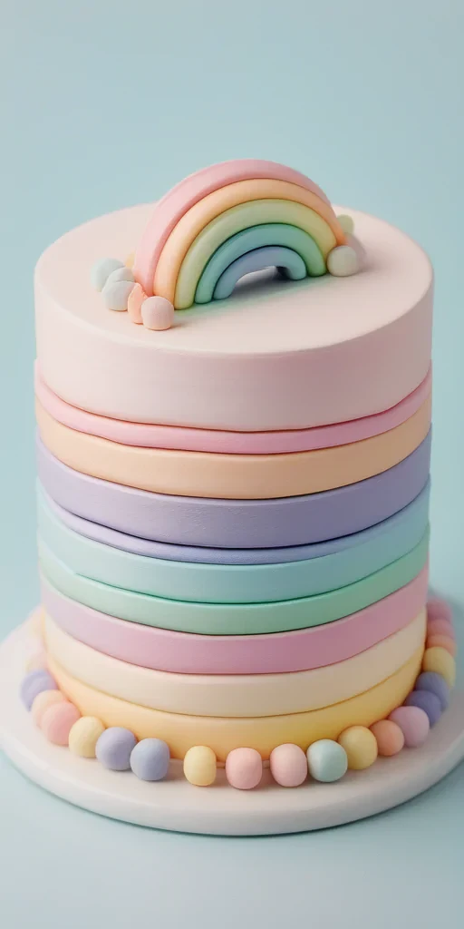 rainbow pastel