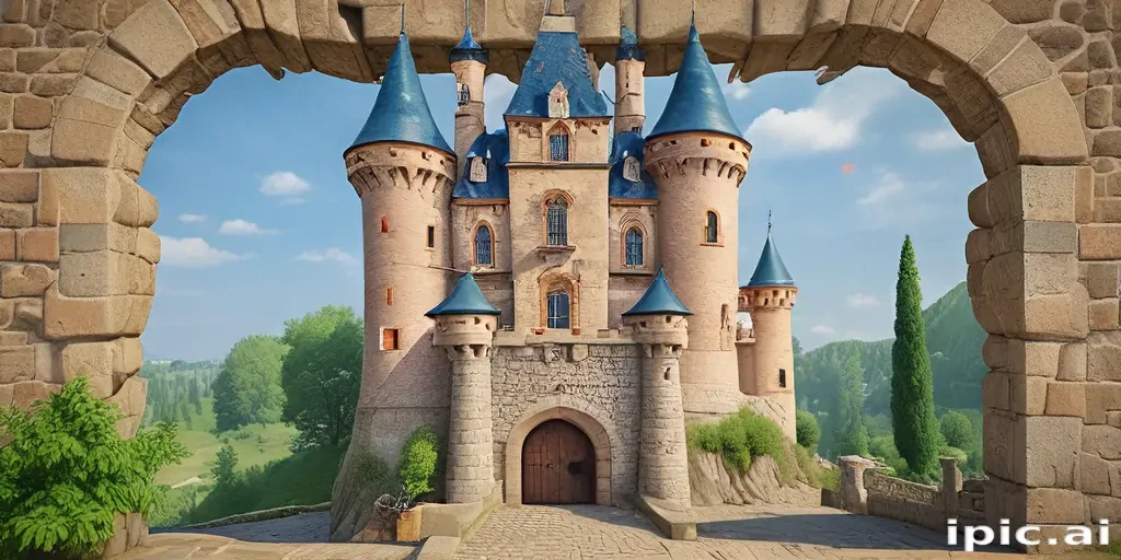 cartoon castel