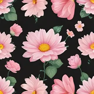 aesthetic flowers transparent