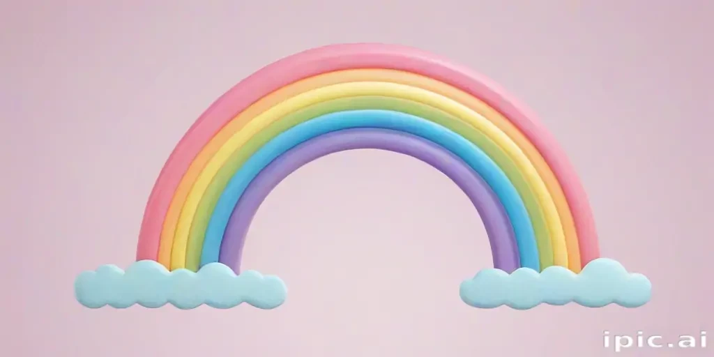 pastel rainbow png
