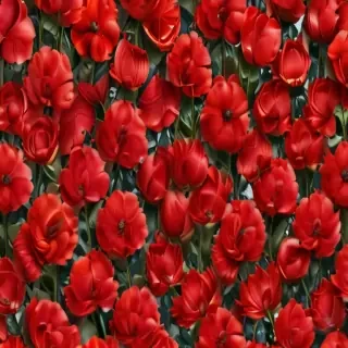 red flower bg