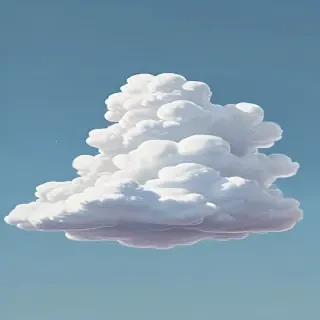 cartoon cloud drawing