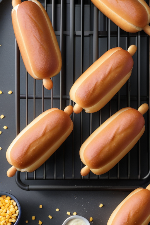 how to air fry corn dogs