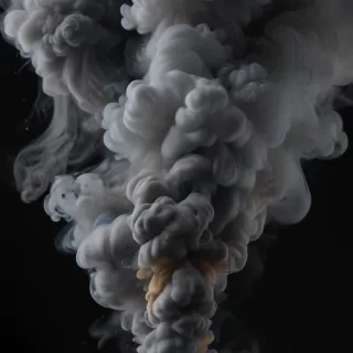 smoke no background