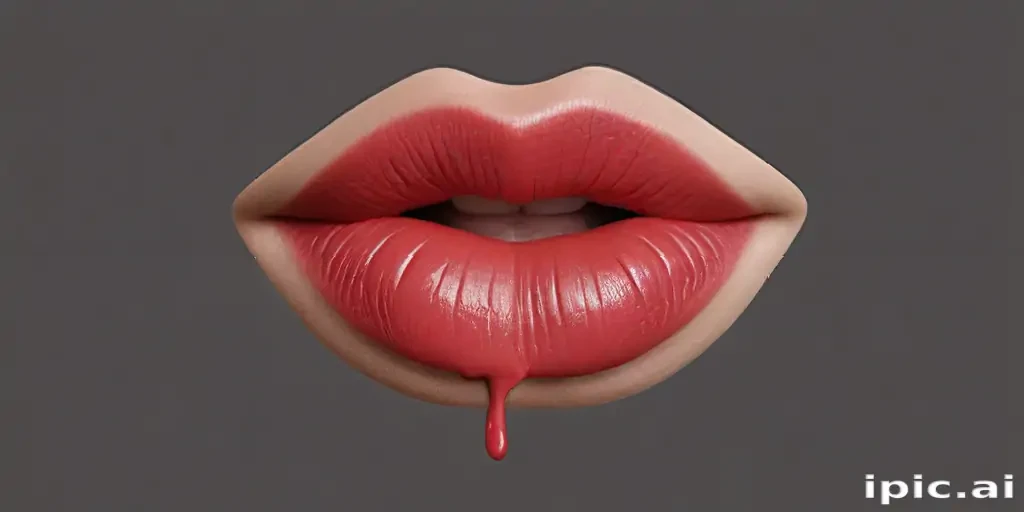 lipstick mark png
