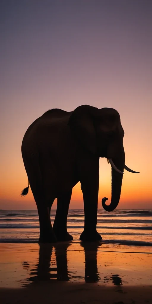 elephant silhouette