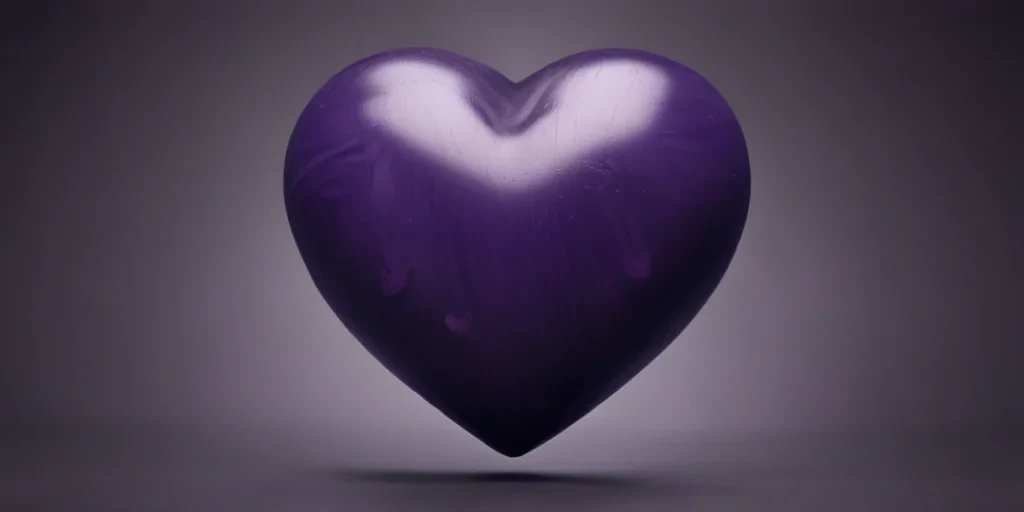 pic of purple heart